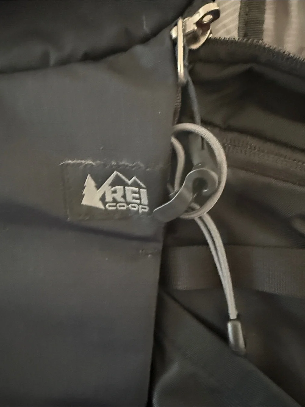 REI Black Men's Hiking Backpack with Organized Pockets